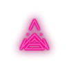 pink 251_ark_coin_crypto_crypto_currency led neon factory