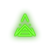 green 251_ark_coin_crypto_crypto_currency led neon factory