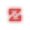 red 252_z_coin_coin_crypto_crypto_currency led neon factory