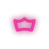 pink 257_crown_coin_crypto_crypto_currency led neon factory