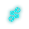 ice_blue 265_spreadcoin_coin_crypto_crypto_currency led neon factory