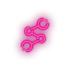 pink 265_spreadcoin_coin_crypto_crypto_currency led neon factory