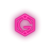 pink 268_grid_coin_coin_crypto_crypto_currency led neon factory