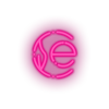 pink 269_earth_coin_coin_crypto_crypto_currency led neon factory