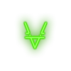 green 274_via_coin_coin_crypto_crypto_currency led neon factory