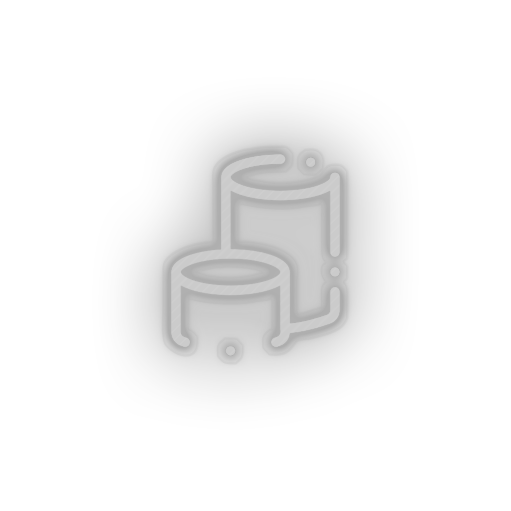 white 279_nova_coin_coin_crypto_crypto_currency led neon factory