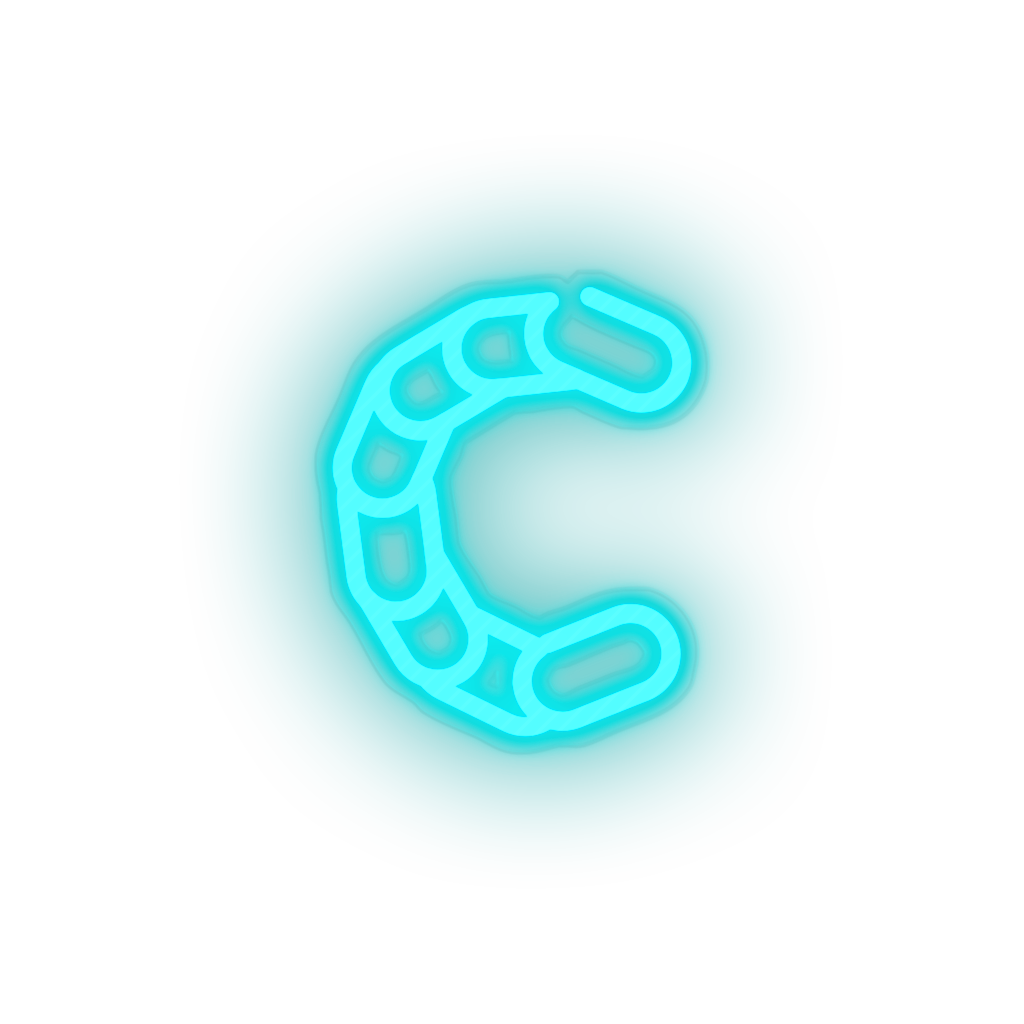 ice_blue 282_chain_coin_coin_crypto_crypto_currency led neon factory