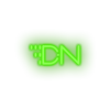 green 284_digital_note_coin_crypto_crypto_currency led neon factory