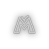 white 285_monetary_unit_coin_crypto_crypto_currency led neon factory