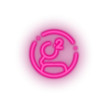 pink 291_groastl_coin_coin_crypto_crypto_currency led neon factory