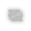 white 300_decreed_blockchain_coin_cryptocurrency_reward led neon factory