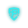 ice_blue 303_pivx_coin_crypto_crypto_currency led neon factory