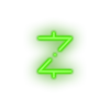 green 307_z_cash_coin_crypto_crypto_currency led neon factory