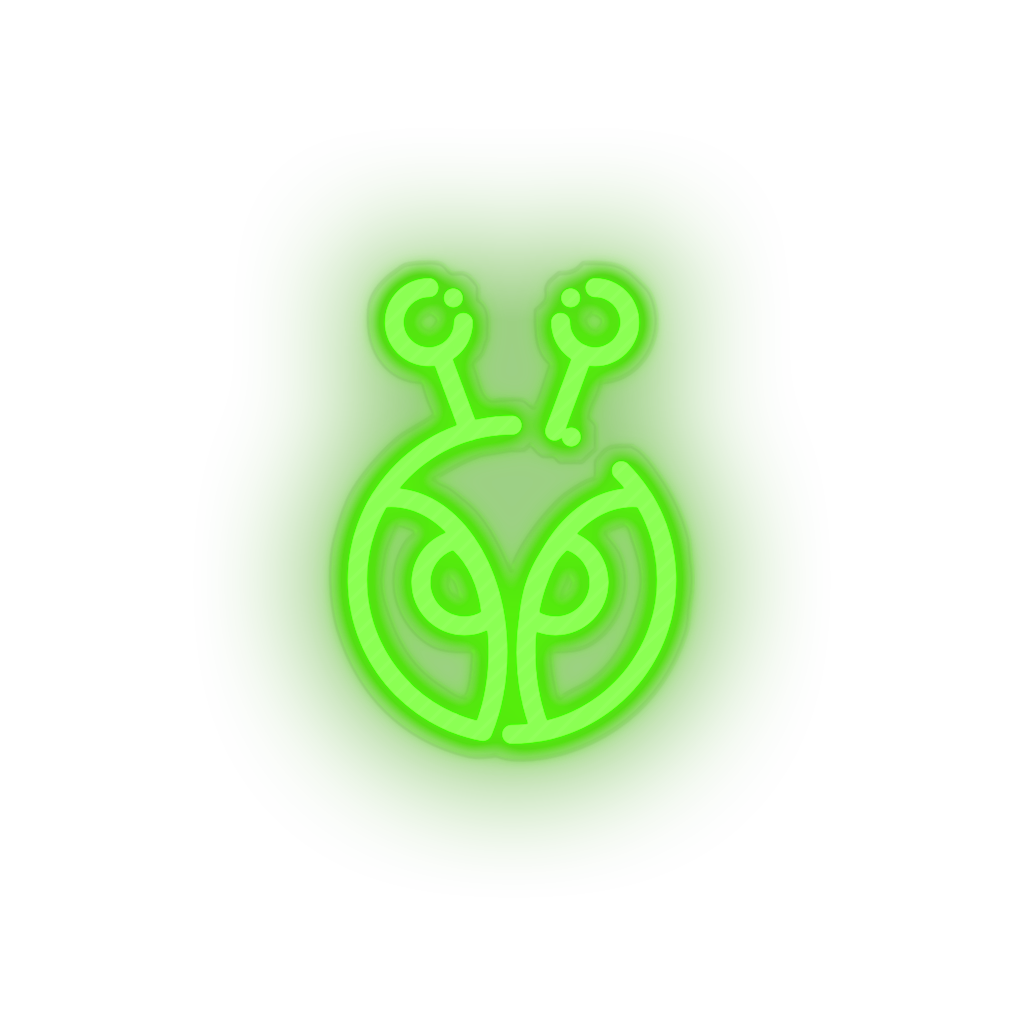 green 310_antshares_coin_crypto_crypto_currency led neon factory