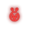 red 310_antshares_coin_crypto_crypto_currency led neon factory