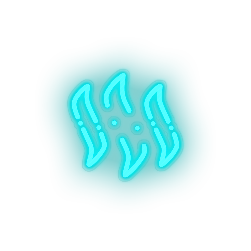 ice_blue 311_steem_coin_crypto_cryptocurrency_currency led neon factory