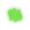green 311_steem_coin_crypto_cryptocurrency_currency led neon factory