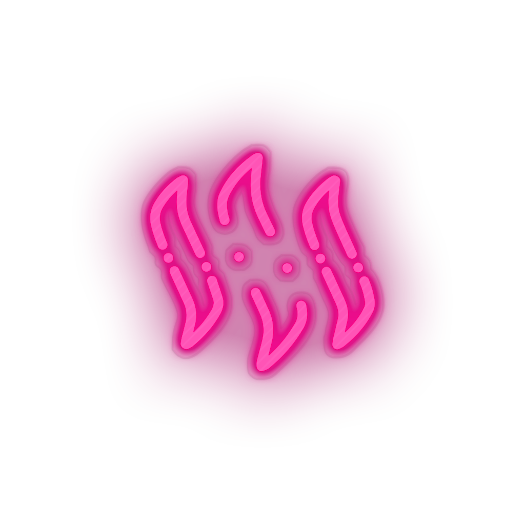 pink 311_steem_coin_crypto_cryptocurrency_currency led neon factory