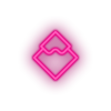 pink 312_waves_coin_crypto_cryptocurrency_currency led neon factory