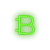 green 313_bytecoin_coin_crypto_cryptocurrency_currency led neon factory