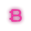 pink 313_bytecoin_coin_crypto_cryptocurrency_currency led neon factory