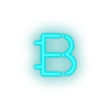 ice_blue 313_bytecoin_coin_crypto_cryptocurrency_currency led neon factory