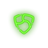 green 322_nem_coin_crypto_crypto_currency led neon factory
