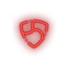 red 322_nem_coin_crypto_crypto_currency led neon factory