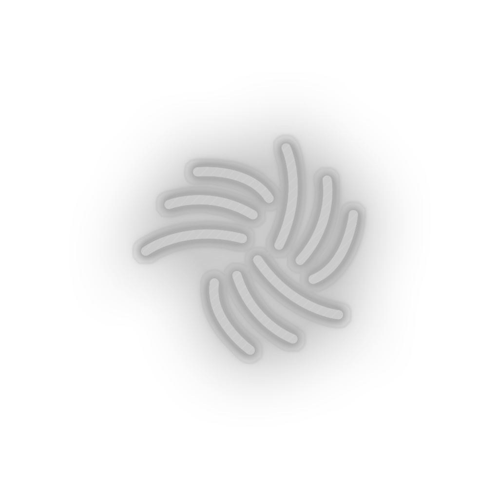 white 323_iota_coin_crypto_crypto_currency led neon factory