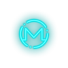 ice_blue 324_monero_coin_crypto_crypto_currency led neon factory
