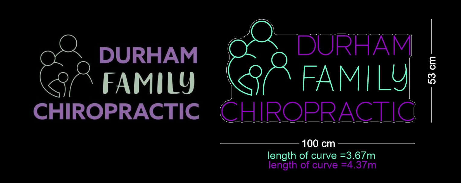 Custom Neon: Durham Family