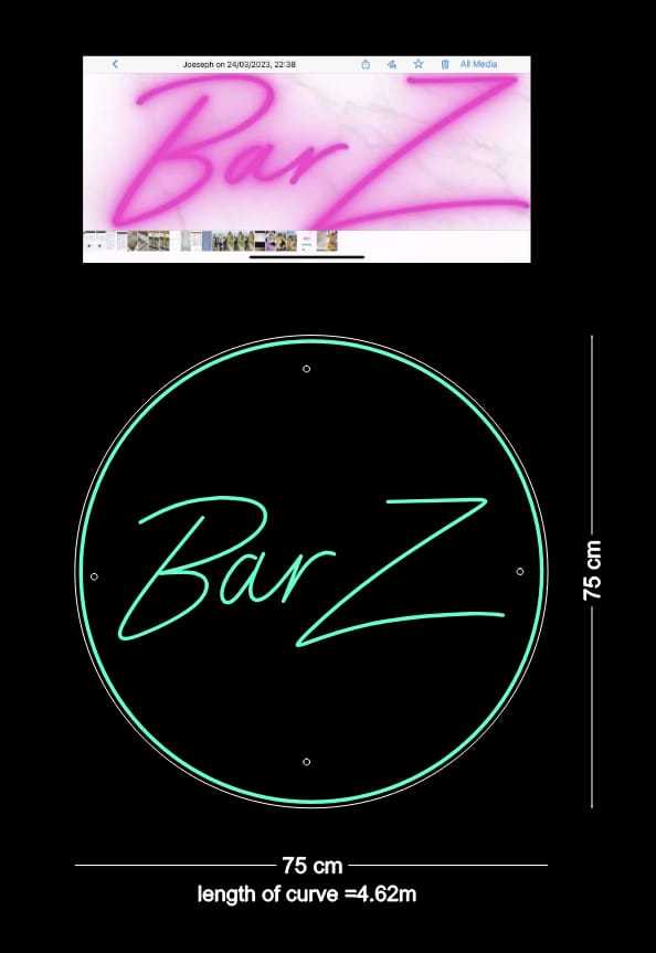 Custom Neon: Bar Z