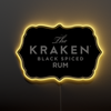 Kraken bar neon sign