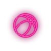 pink beach_ball led beach beach ball holiday summer toys vacation volleyball neon factory