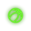 green beach_ball led beach beach ball holiday summer toys vacation volleyball neon factory