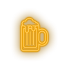 warm_white beer_glass led alcohol amusement beer glass carnival circus drink parade neon factory