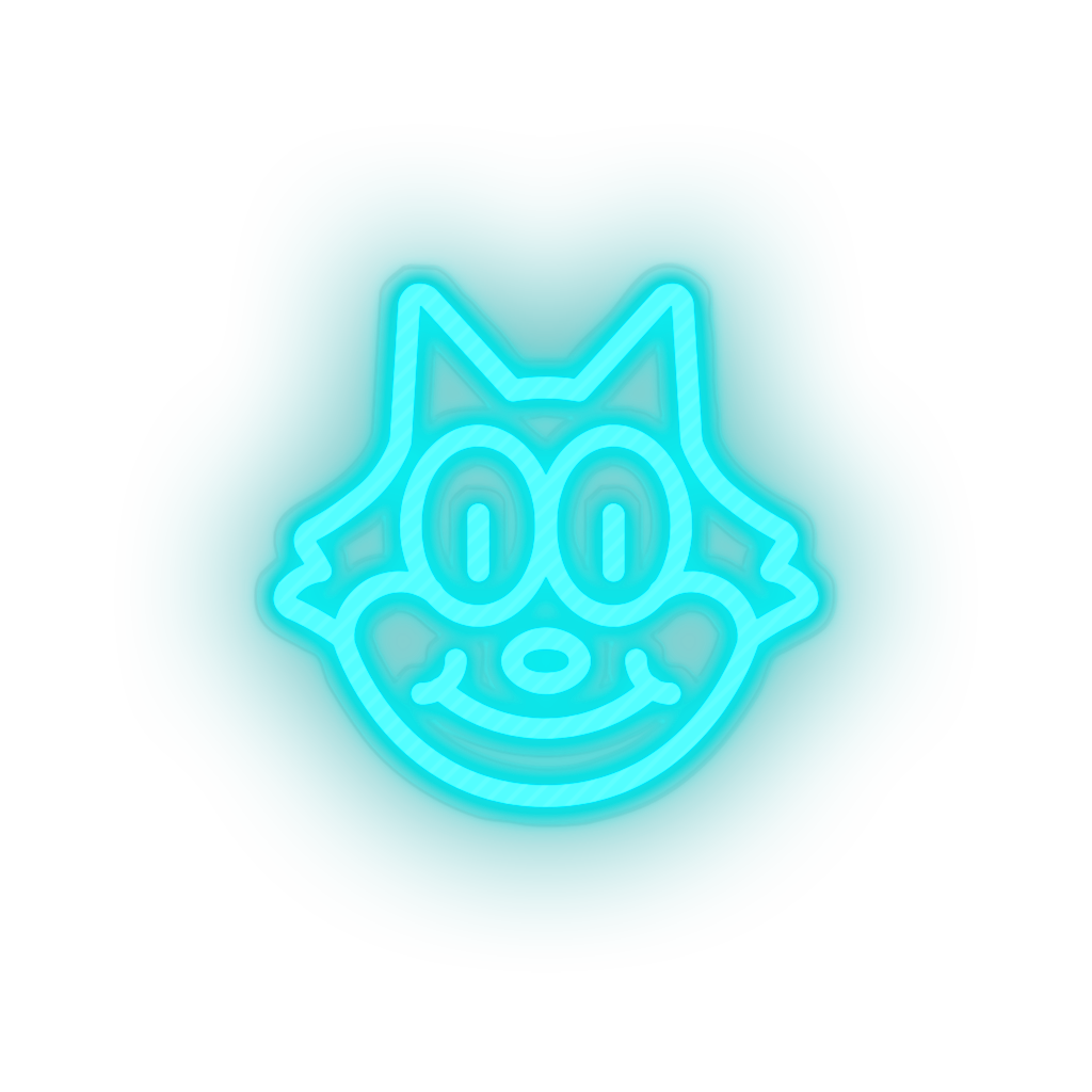 famous character cat Neon led factory