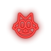 red famous character cat led neon factory