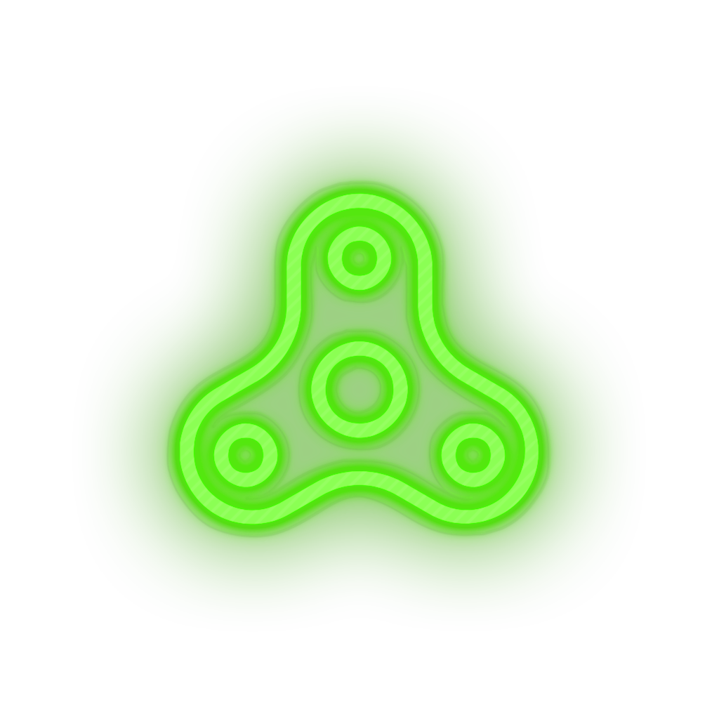 green fidget spinner toys children family toy child kid baby play led neon factory