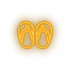 warm_white flip_flops led beach flip flop holiday sandals slippers summer vacation neon factory
