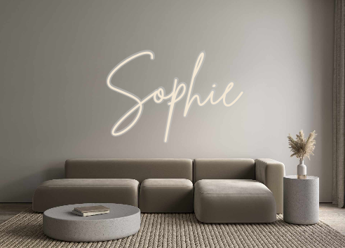 Custom Neon: Sophie