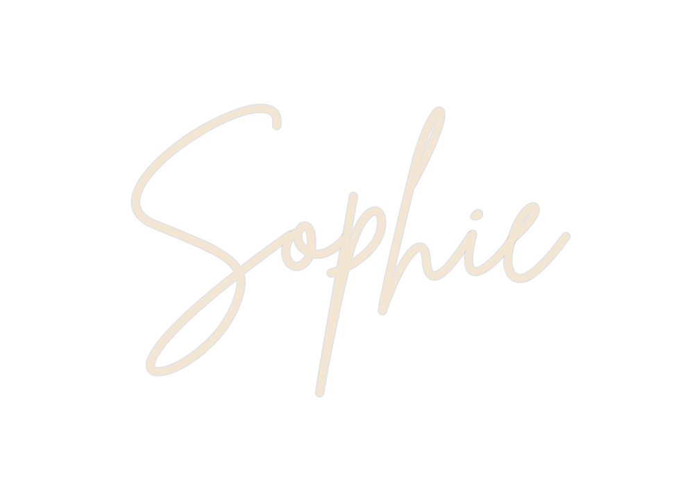 Custom Neon: Sophie