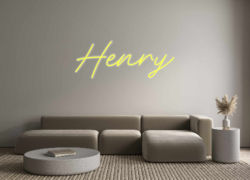 Custom Neon: Henry