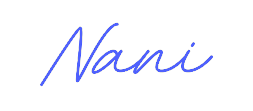 Custom Neon: Nani