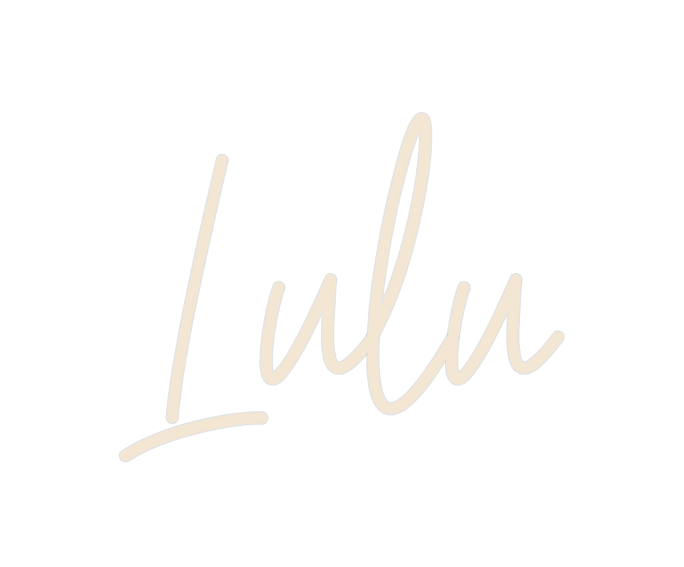 Custom Neon: Lulu