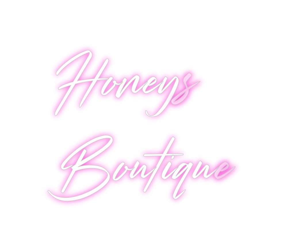 Custom Neon: Honeys 
Bouti...