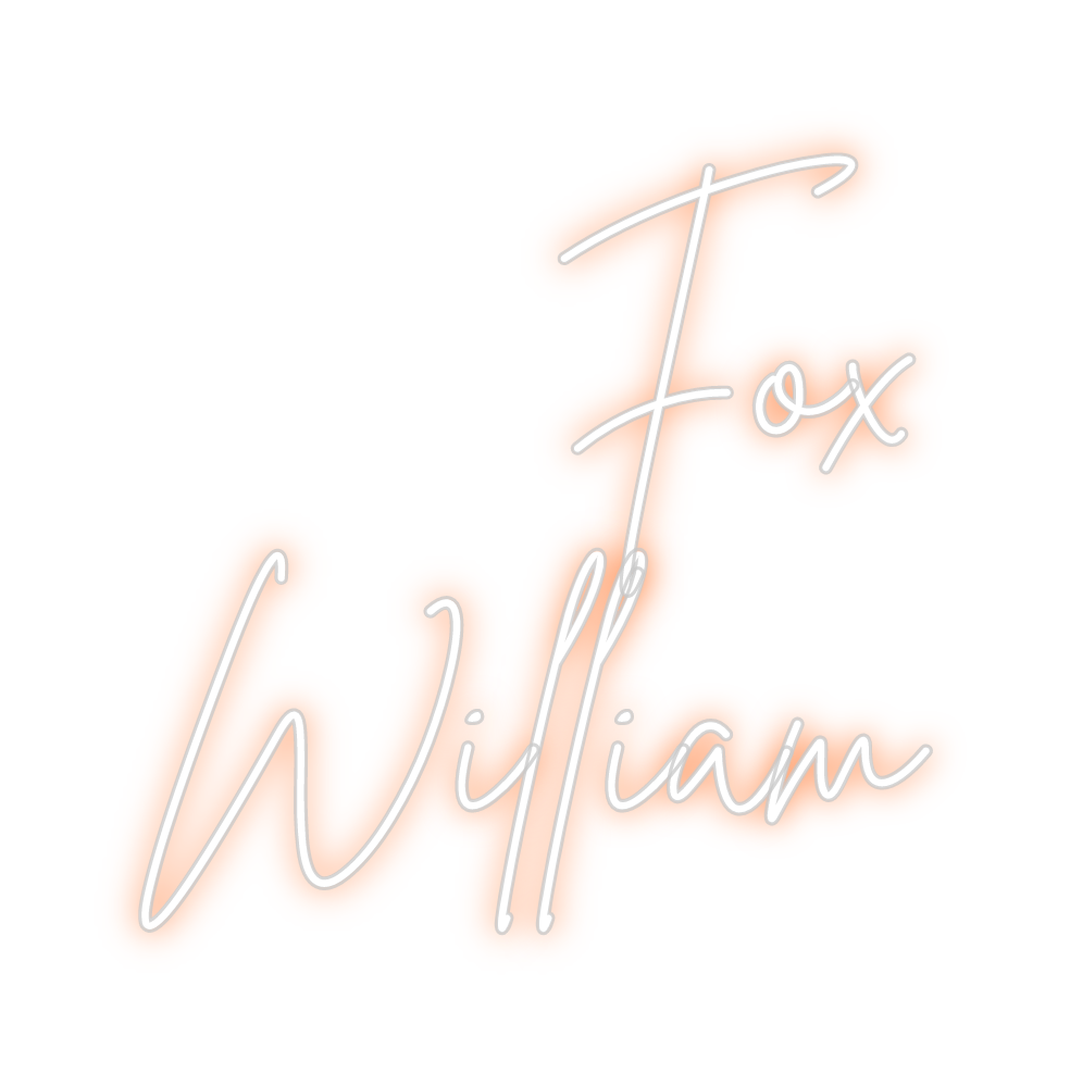 Custom Neon: Fox
William