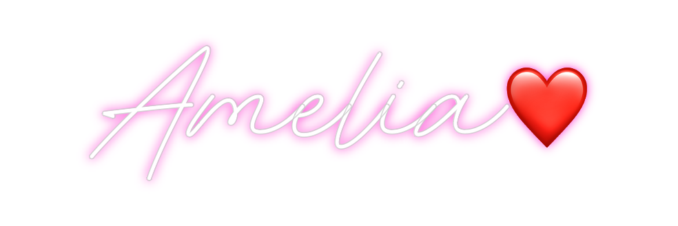 Custom Neon: Amelia❤️