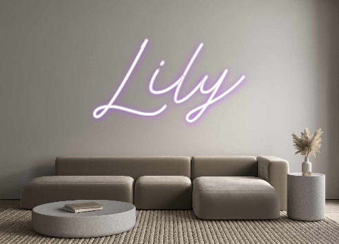 Custom Neon: Lily