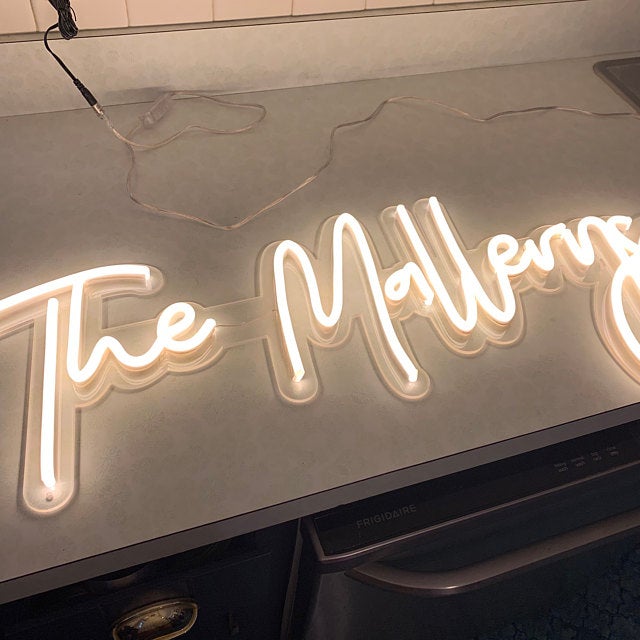 Custom Wedding Neon Sign